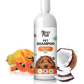 Dog Conditioner Puppy Essentials - Moisturizing Conditioner for Dogs with Lavender and Chamomile Scent - Plant Based Dog Bath Supplies Detangle and Revive Pet's Coat - Made in USA (16 Oz)