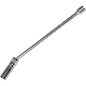 JRangelp 16MM Spark Plug Removal Tool Magnetic Swivel Spark Plug Socket Removal Tool Thin Wall Universal Joint 3/8-Inch Drive 12-Point Spark Plug Socket Tool(10" Total Length)