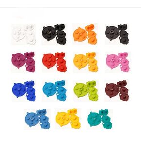 Soft Silicone Conductive Rubber Button Pad for Gameboy Advance GBA Replacement (Black)