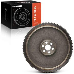 A-Premium Clutch Flywheel Compatible with Suzuki Samurai 1985-1995, Sidekick 1989, SJ413 1985, 1.3L, Manual Transmission, 6 Bolt Holes, 100 Teeth, Replace# 1262083000