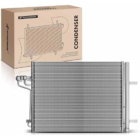 A-Premium Air Conditioning A/C Condenser Compatible with Ford Focus ST 2013-2015 L4 2.0L, Replace# 4480, 8V6119710FA