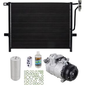 A/C Kit w/AC Compressor Condenser & Drier For BMW 325i 323i 328i 330i 325xi 330xi 323Ci 325Ci 328Ci 330Ci M3 E46 - BuyAutoParts 60-89096CK New