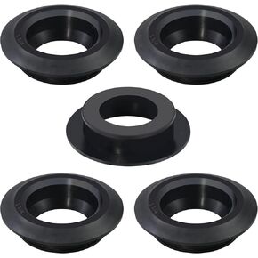 5 Pack 1-1/4" Vsttar Flexible Tank Adapter (Bulkhead), Flexible Pipe-to-Tank Seal - Tank Adapter