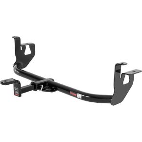 CURT 110003 Class 1 Trailer Hitch with Ball Mount, 1-1/4-In Receiver, Fits Select Volkswagen Golf, GTI