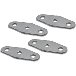 JLM MARINE 4 PCS 65024431A0 Fuel Pump Gaskets for Yamaha Suzuki and Tohatsu Nissan Outboard Engines 650-24431-00 346049012M 18-0849