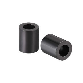 uxcell Nylon Round Spacer Washer 4.2mm ID 7mm OD 2mm Height for M4 Screws Black 300Pcs
