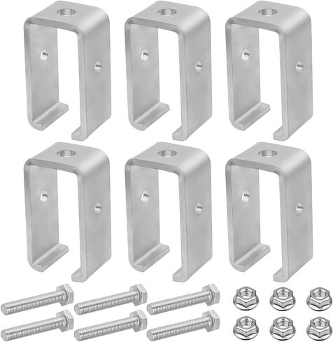 P1834-EG Strut Channel Trolley Track Hanger Bracket for Unistrut Channel All 1-5/8" Channel Trolley Track (8PACK)… in Saudi Arabia