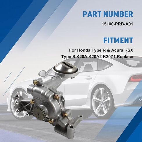 FIWARY Oil Pump fit for Honda Type R & Acura RSX Type S K20A K20A2 K20Z1 Replace OE 15100-PRB-A01 in Saudi Arabia