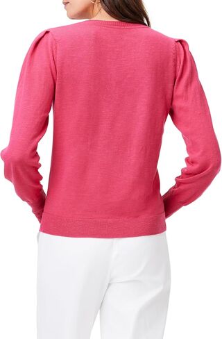 NIC+ZOE Women's Slub V-Neck Sweater in Saudi Arabia