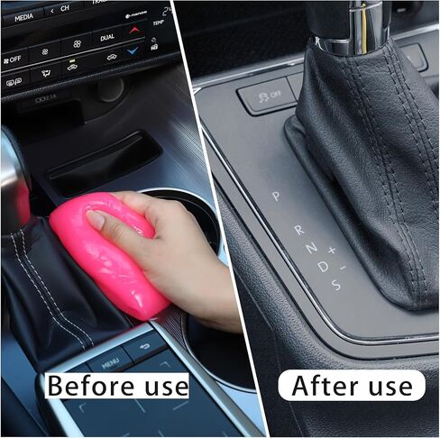 جل تنظيف السيارة العالمي من ألبموسن، جل تنظيف لتفاصيل السيارة، منظف شقوق غبار السيارات، فتحة تهوية داخلية لإزالة التفاصيل، تنظيف المعجون للوحة المفاتيح وأجهزة الكمبيوتر المحمولة (وردي) in Kuwait