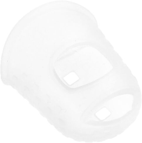 15 قطعة من كوزموس، واقيات أصابع الجيتار من السيليكون للجيتار الكهربائي القيثارة، 5 أحجام، لون شفاف in Kuwait