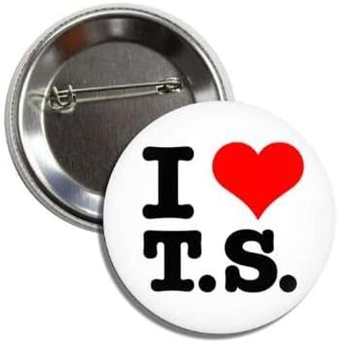 I (Heart) LOVE T.S. Swiftie Button Badge Pin Singer Team Era Tour Fans Gift Music Lover Merchandise Great for Jackets Backpacks Hats and More in Saudi Arabia