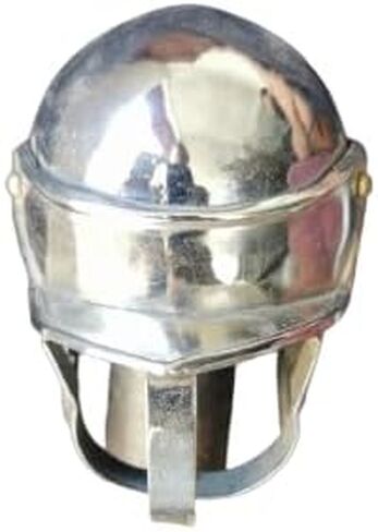 Generic Medieval Viking Buhurt 18 G Steel Helmet Replica SCA LARP Armor Helmet for Home Decoration, VS-04 in Saudi Arabia