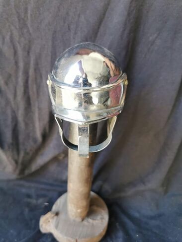 Generic Medieval Viking Buhurt 18 G Steel Helmet Replica SCA LARP Armor Helmet for Home Decoration, VS-04 in Saudi Arabia