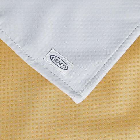 Graco Under High Chair Mat, 50", Clear, Pack of 1 | Waterproof & Washable, Plastic, Food/Spill Catcher, Eating, Painting & Art Floor Cover in Saudi Arabia