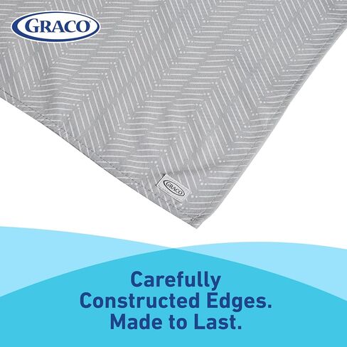 Graco Under High Chair Mat, 50", Clear, Pack of 1 | Waterproof & Washable, Plastic, Food/Spill Catcher, Eating, Painting & Art Floor Cover in Saudi Arabia