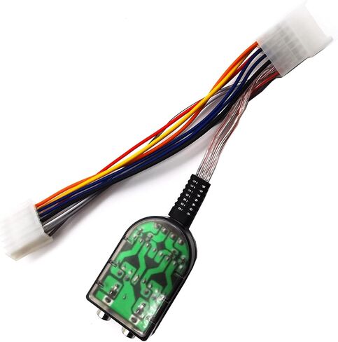 QSYPSS أضف محول مكبر للصوت مع أمبير متوافق مع تويوتا سوبارو تاكوما سيون لكزس in Kuwait