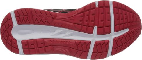 ASICS Contend 5 Little Kid Running Shoe, Black/Speed Red, 11 Little Kid in Saudi Arabia