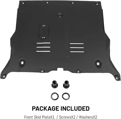 Front Skid Plate for Tesla Model 3 Guard Plate Under Engine Guard Cover Chassis Aluminum Heavy Duty Protection Black in Saudi Arabia