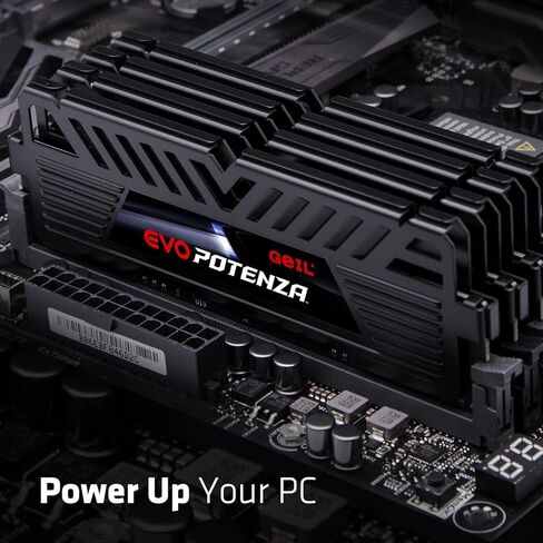 GeIL EVO Potenza AMD 16GB (2 x 8GB) 288-Pin PC RAM DDR4 3200 (PC4 25600) طراز ذاكرة سطح المكتب GAPB416GB3200C18ADC in Kuwait