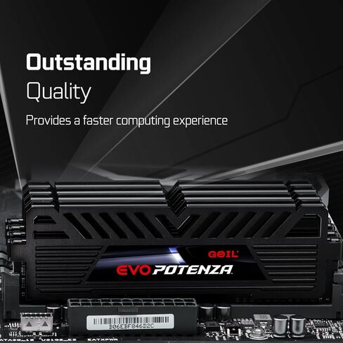 GeIL EVO Potenza AMD 16GB (2 x 8GB) 288-Pin PC RAM DDR4 3200 (PC4 25600) طراز ذاكرة سطح المكتب GAPB416GB3200C18ADC in Kuwait