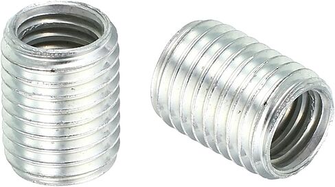PATIKIL M8x1mm to M6x1mm Thread Adapters Sleeve Reducing Nut, 10 Pack 10mm Screw Conversion Nut Threaded Tube Coupler Connector Pipe Fitting in Saudi Arabia