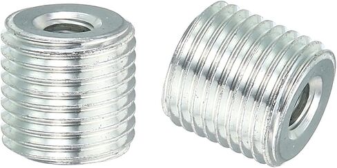 PATIKIL M8x1mm to M6x1mm Thread Adapters Sleeve Reducing Nut, 10 Pack 10mm Screw Conversion Nut Threaded Tube Coupler Connector Pipe Fitting in Saudi Arabia