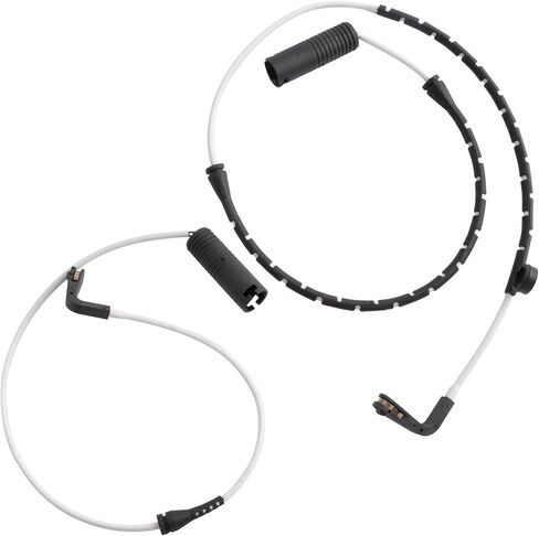 BOXI 2pcs Front and Rear Brake Pad Wear Sensor Compatible for BMW 525i 530i 2001-2003, 528i 1997-2000, 540i 1997-2003, M5 2000-2003 | Replace# 34351163066 34352229018 in Saudi Arabia