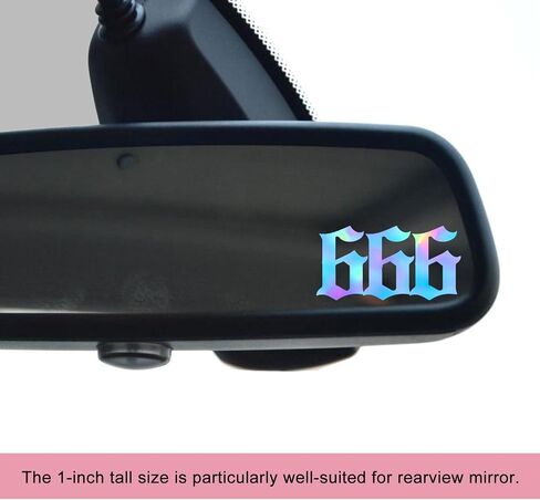 4 x Angel Number Vinyl Decal, Water Bottle, Car Mirror Decor, Laptop Bumper Sticker, Lucky Number Stickers, Spiritual Stickers, Angel Numbers Decor, Car Window (Black, 000) in Saudi Arabia