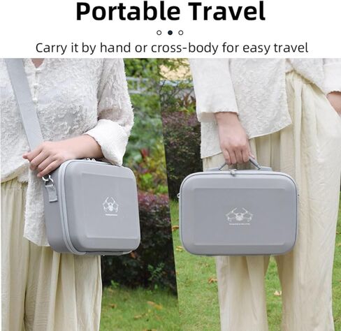 حقيبة حمل Flymile لجهاز DJI Mini 3 Pro، حقيبة تخزين صلبة محمولة متوافقة مع جهاز التحكم عن بعد DJI Mini 3 RC/DJI RC-N1 Fly More Combo Kit in Kuwait