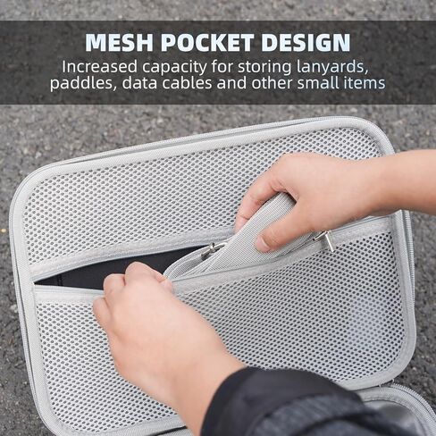 حقيبة حمل Flymile لجهاز DJI Mini 3 Pro، حقيبة تخزين صلبة محمولة متوافقة مع جهاز التحكم عن بعد DJI Mini 3 RC/DJI RC-N1 Fly More Combo Kit in Kuwait