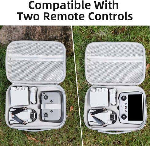 حقيبة حمل Flymile لجهاز DJI Mini 3 Pro، حقيبة تخزين صلبة محمولة متوافقة مع جهاز التحكم عن بعد DJI Mini 3 RC/DJI RC-N1 Fly More Combo Kit in Kuwait