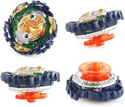 HaoKenai Ultimate Valkyrie B-193 4-Piece Battling Gyros Tops, Battle Burst Tops,Greatest Raphael Astral Spriggan Dangerous Belial Starter Set,Boys Christmas Birthday Party Idea Gift in Saudi Arabia