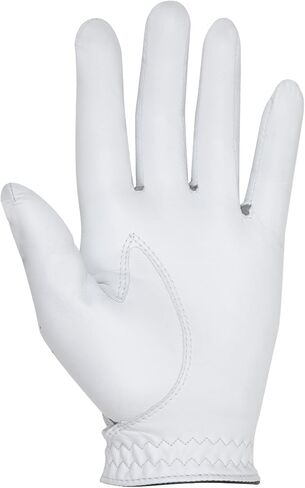 FootJoy Men's HyperFLX Golf Gloves White Medium, Worn on Right Hand in Saudi Arabia