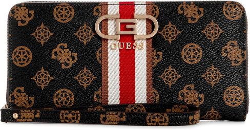 GUESS Women's Nelka Large Zip Around Wallet, Clutch in Saudi Arabia