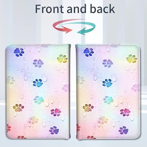Server Books for Waitress,PU Leather Waiter Book Server Wallet with Zipper Pocket,Cute Waitress Book&Waitstaff Organizer with Money Pocket Fit Server Apron,Sunset Wave in Saudi Arabia