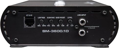 Autotek Street Machine SM-3600.1D مضخم صوت للسيارة أحادي الكتلة بقدرة 3600 وات - خرج عالي، فئة D، 1، 2، و4 أوم ثابت، مدخل منخفض المستوى، مصدر طاقة Mosfet in Saudi Arabia