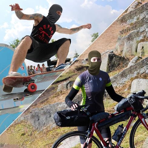 4 Pcs Balaclava Face Ski Mask : Full Face Cover Hood Shiesty Masks for Men Women in Saudi Arabia