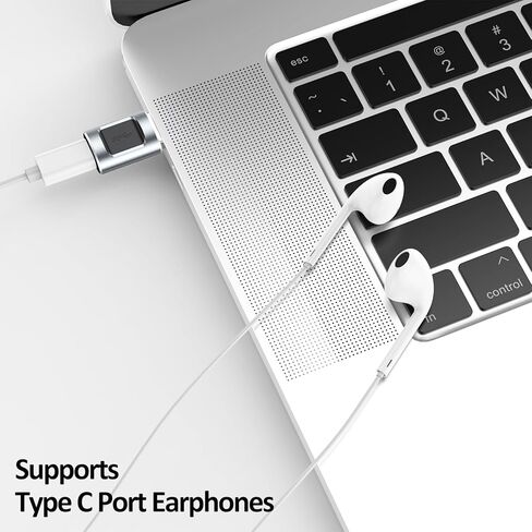 محول CLAVOOP USB إلى USB C، 2 حزمة، محولات USB إلى USBC-C مع سلسلة مفاتيح، محول USB C أنثى إلى USB ذكر 3.0، موصل USB-C من النوع C مع سلسلة مفاتيح ومزامنة بيانات لمنفذ MacBook Pro USBC in Kuwait