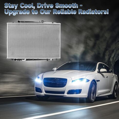 Autodevil 1 قطعة المبرد يناسب 2009 2010 2011 2012 2013 2014 2015 الطيار السيارات استبدال مشعات المحرك CU13065 in Kuwait