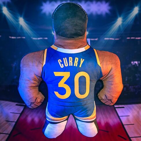 Bleacher Creatures Golden State Warriors Steph Curry 24 بوصة NBA Bleacher Buddy - لعبة قطيفة ناعمة in Saudi Arabia