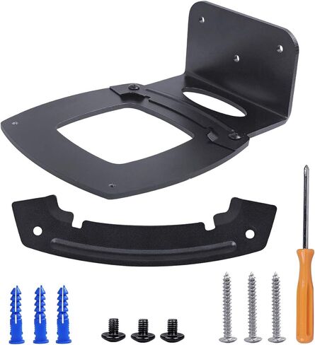 حامل تثبيت على الحائط معدني لجهاز Linksys Velop WiFi 6 Mesh Router، MX4200/MX5/MX10 Velop Ax، حامل شماعة حائط مع حامل متوافق مع Linksys Velop WiFi 6 Mesh Router (عبوتان) in Kuwait