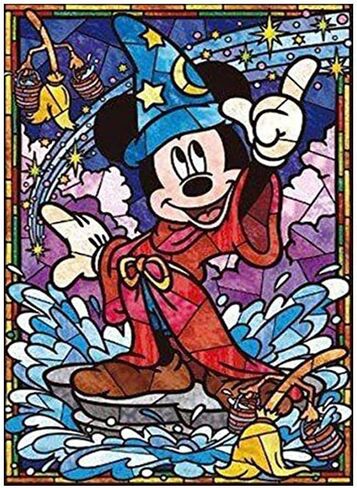 طلاء كيميلي بالأرقام للبالغين والأطفال، طلاء ميكي ماوس بالأرقام، طلاء أكريليك بالأرقام، مجموعة طلاء حائط المنزل، غرفة المعيشة، غرفة النوم، ديزني ميكي ماوس in Kuwait