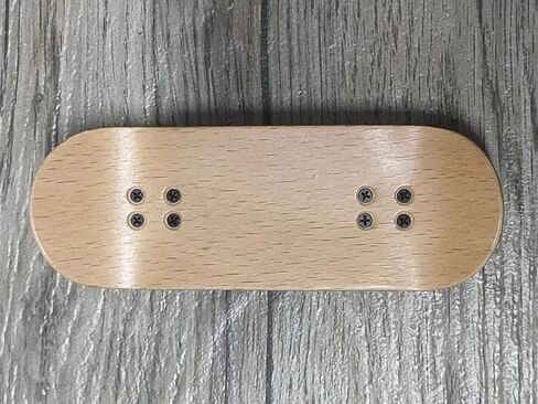 LEEFAI Pro Fingerboard Complete 34mmx96mm Maple Wood 5 Layers Wood UV Printing Deck with Professional Trucks and CNC Bearing Street Wheels in Kuwait