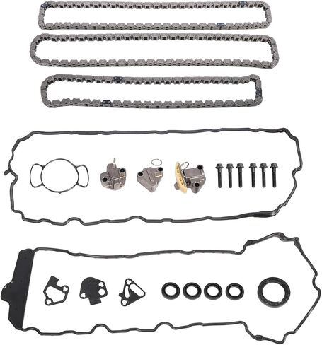 12700436 Engine Timing Chain Kit with Seals, Tensioners, Gaskets, fits for GMC Acadia, fits for Chevy Camaro/Equinox/Malibu/Traverse/Impala/Captiva Sport/Terrain, 3.0L/3.6L V6, 12616608, 12683547 in Saudi Arabia
