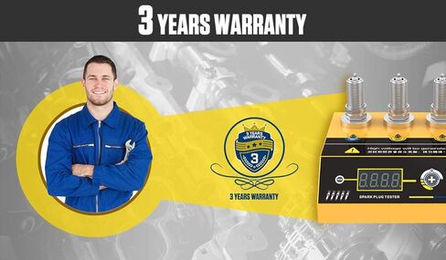 أدوات اختبار اشتعال السيارة، ماسح ضوئي تشخيصي مع كاشف 5 فتحات قابل للتعديل ومحلل قابس الإشعال للمركبات 12 فولت in Kuwait