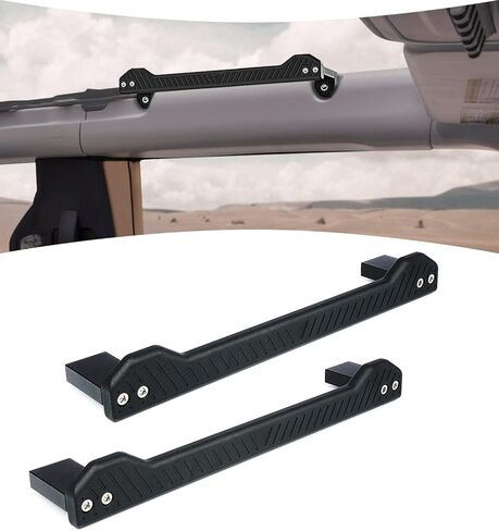 مقابض Lupar شديدة التحمل متوافقة مع 2021-2023 Ford Bronco 2/4 Door، 4 قطع من الملحقات الداخلية لمقبض المقبض (الأمامي والخلفي) in Kuwait