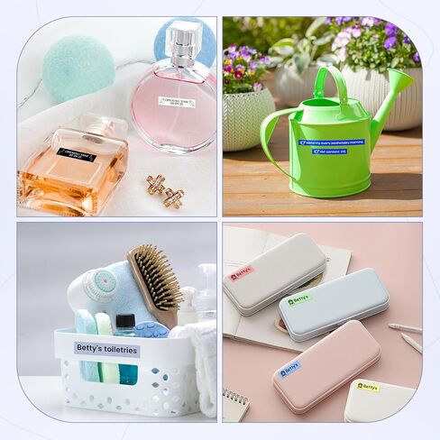 Vixic D1600 Label Maker Machine with Tapes, Portable Bluetooth Mini Label Printer for SmartPhone, Thermal lnkless Handheld Sticker Small Labeler Multiple Templates for Home Office Organization, Purple in Saudi Arabia