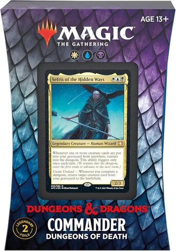 Bundle of 4 Adventures in The Forgotten Realms MTG Commander Decks + 1 Dungeons & Dragons Essentials Kit (D&D Box Set) in Saudi Arabia