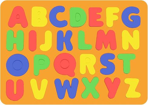 Magnetic Letters Set for Toddlers - Foam Alphabet Magnets Letters Fridge Refrigerator Colorful Educational Toys Preschool Learning Spelling Counting for Kids Boys Girls 1 2 3 with Random Color in Saudi Arabia